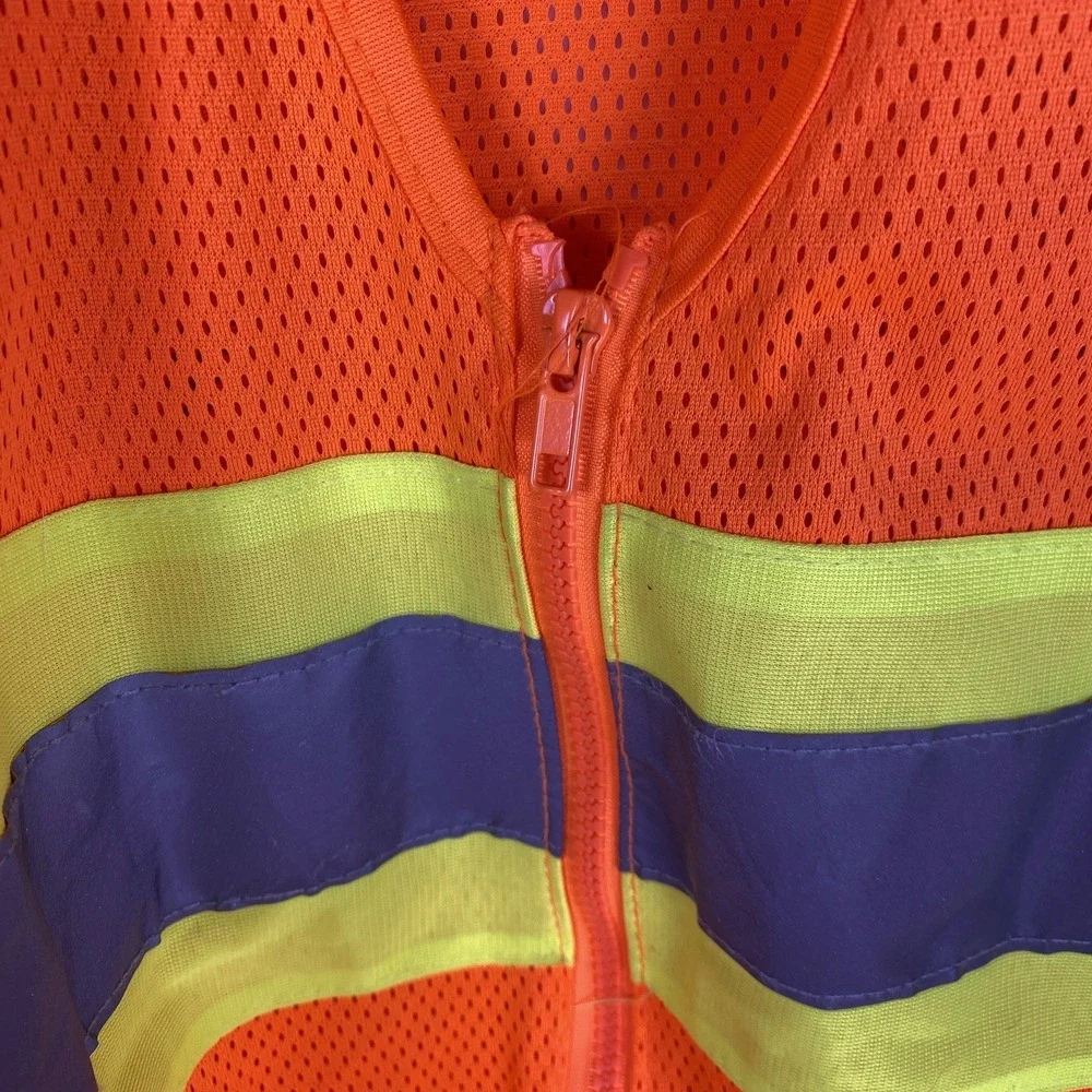 Uline Orange X-Back Hi-Vis Safety Vest. S-24029. Size 2XL/3XL.